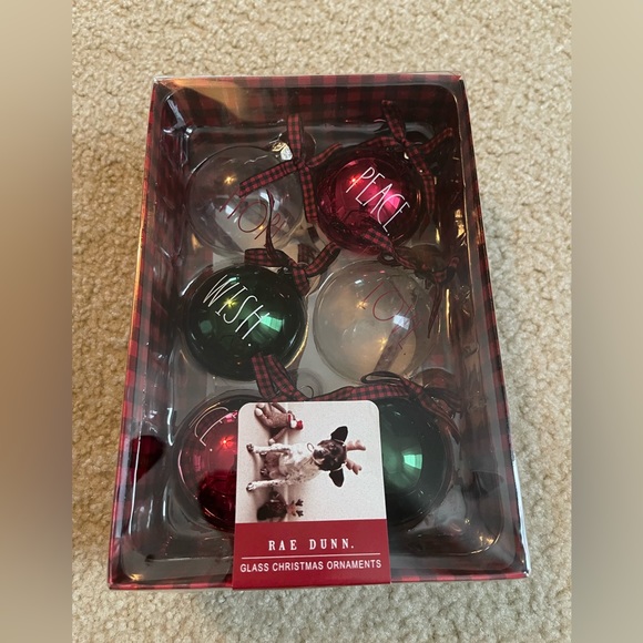 NEW - Rae Dunn Christmas Tree Ornaments - Picture 2 of 3
